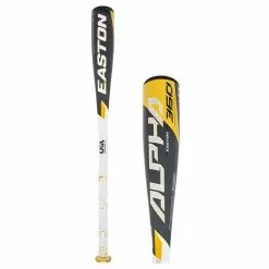 Easton Alpha 360 -11 USA Baseball Bat: YBB20AL11 Black, Yellow