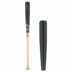 M^Powered H2TC™ Pro Maple Wood Baseball Bat: H2TC110 Natural, Green