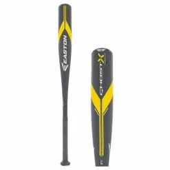 Easton Ghost X Hyperlite -11 USA Baseball Bat: YBB18GXHL Black, Yellow