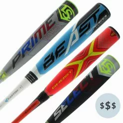 JustBats Pick Your Pack - USA Baseball 2-Pack - Platinum Blue, White, Black, Red, Grey, Gold, Brown, Yellow, Green, Purple