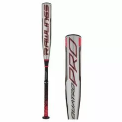Rawlings Quatro Pro -12 USA Baseball Bat: US1Q12 Black, Grey, Red