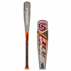 Louisville Slugger Omaha -10 Junior Big Barrel Baseball Bat: WTLSLO5J1020 Grey, Orange
