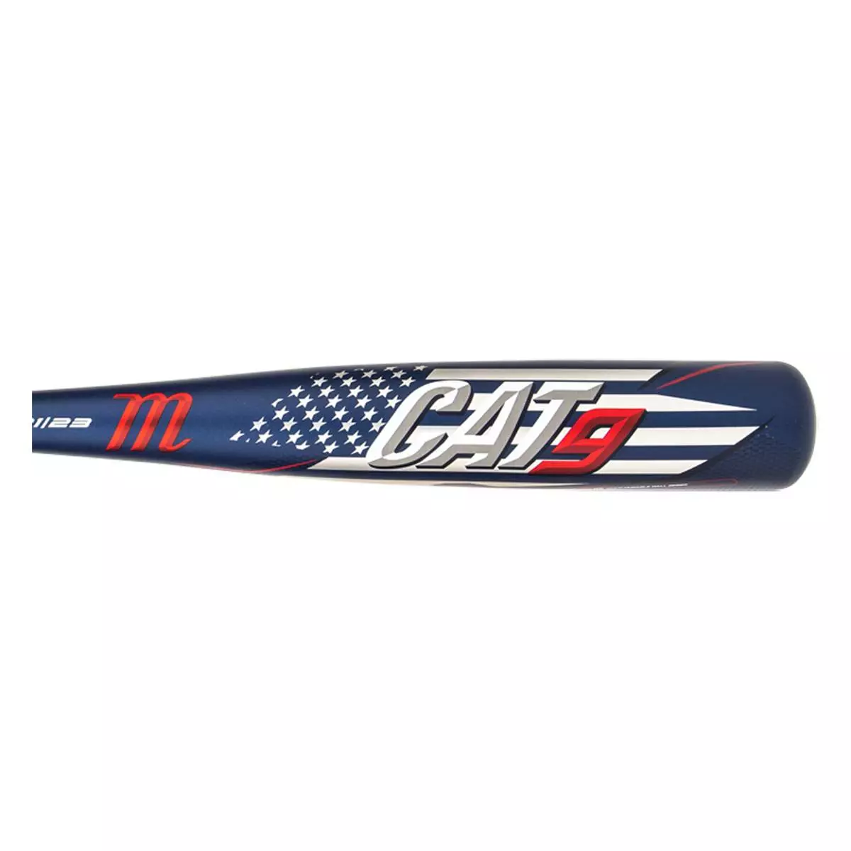 Marucci CAT9 Pastime -8 USSSA Baseball Bat: MSBC98A Blue, Red, White 5 Marucci CAT9 Pastime -8 USSSA Baseball Bat: MSBC98A Blue, Red, White - Image 3