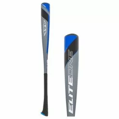 2022 Axe Elite One -10 USA Baseball Bat: L185J Black, Blue, Grey