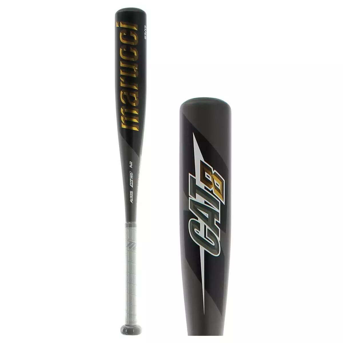 Marucci CAT8 -10 Junior Big Barrel Baseball Bat: MJBBC8BG Black 10 Marucci CAT8 -10 Junior Big Barrel Baseball Bat: MJBBC8BG Black - Image 8