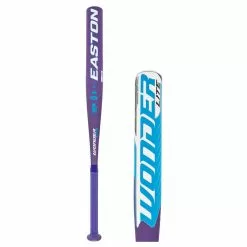 Easton Wonderlite -13 Fastpitch Softball Bat: FP19WL13 Blue, Grey, Purple