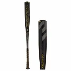 Easton Project 3 Alpha BBCOR Baseball Bat: BB19AL Black, Grey, Gold