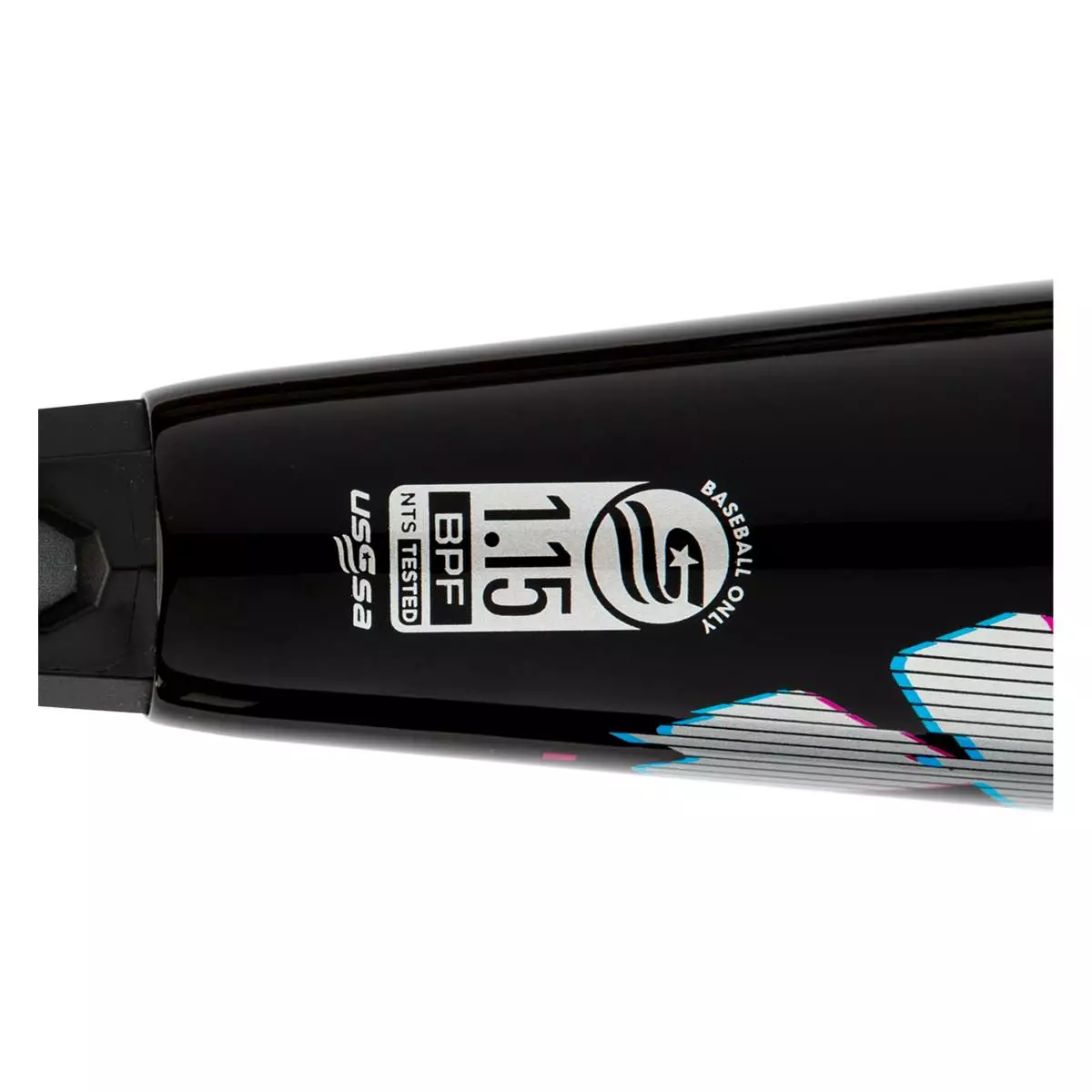 DeMarini CF Glitch -5 USSSA Baseball Bat: WTDXCB5GL Navy, White 6 DeMarini CF Glitch -5 USSSA Baseball Bat: WTDXCB5GL Navy, White - Image 4