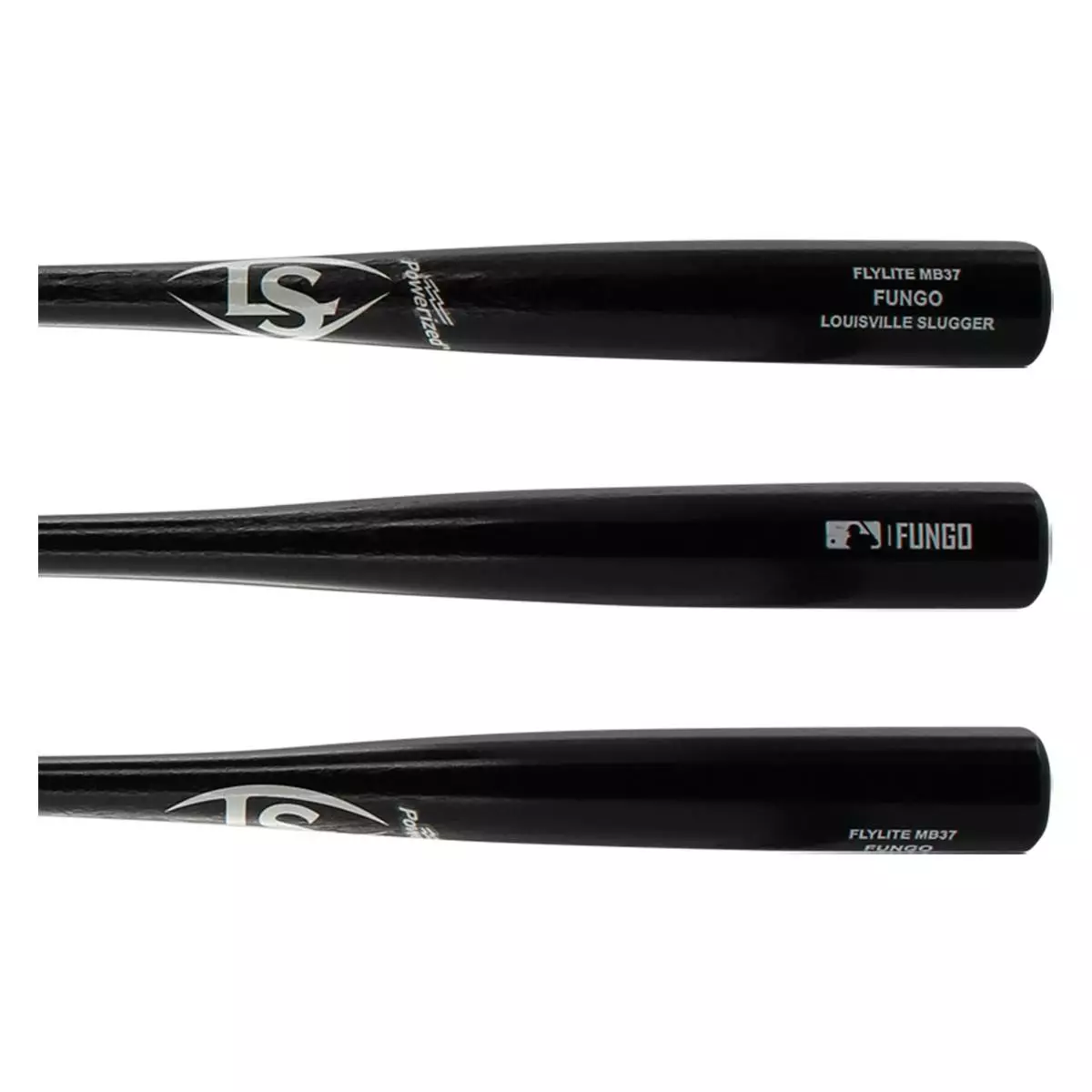 Louisville Slugger Flylite 37" Fungo Poplar Wood Baseball Bat: WTLWFMB37A20 Black, Navy 4 Louisville Slugger Flylite 37" Fungo Poplar Wood Baseball Bat: WTLWFMB37A20 Black, Navy - Image 2