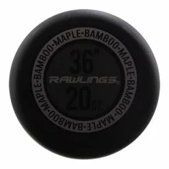 Rawlings Composite Wood Fungo Bat: R114CF Black, Grey