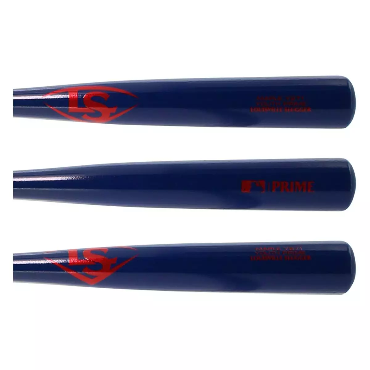 Louisville Slugger Prime Y271 Maple Youth Wood Baseball Bat: WTLWYM271D20 Blue, Red 4 Louisville Slugger Prime Y271 Maple Youth Wood Baseball Bat: WTLWYM271D20 Blue, Red - Image 2