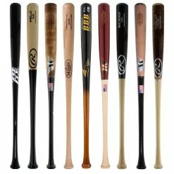JustBats Pick Your Pack - Adult Wood 3-Pack - Gold Brown, Black, Grey, Natural, Gold, Blue, Red, Maroon, White, Navy, Green -BaseBallBat Sales Shop ca1e 10 21 33468 9 pack 14 l