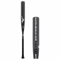 2022 Mizuno PWR CRBN BBCOR Baseball Bat: B22-PWR CRBN Black, Grey