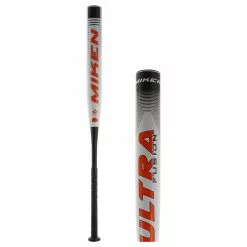 Miken Ultra Fusion 14" Mike Dill Balanced Senior Slow Pitch Softball Bat: MFN4BS Black, Orange, White