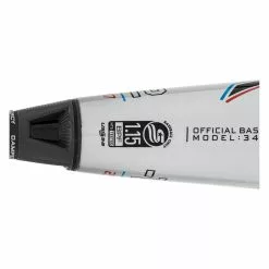 2022 Mizuno CRBN2 -12 USSSA Baseball Bat: B22-CRBN212 Black, White -BaseBallBat Sales Shop d048 12 21 2022 mizuno crbn2 12 usssa baseball bat b22 crbn212 34506 4 l