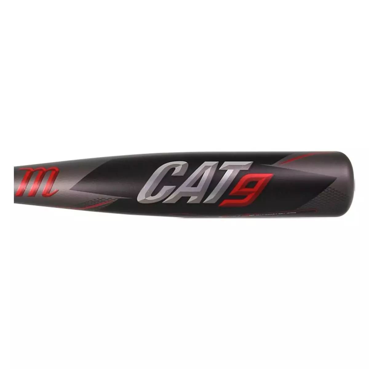 Marucci CAT9 -10 Junior Big Barrel Baseball Bat: MJBBC9 Black, Grey, Red 5 Marucci CAT9 -10 Junior Big Barrel Baseball Bat: MJBBC9 Black, Grey, Red - Image 3