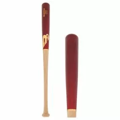 B45 Pro Select B141 -7 Youth Birch Wood Baseball Bat: B141Y7 Natural, Red