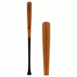 BamBooBat Bamboo/Maple Composite Wood BBCOR Baseball Bat: HBBG271 Black, Brown