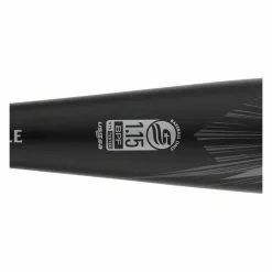 Louisville Slugger Solo -10 Junior Big Barrel Baseball Bat: WBL2474010 Black, Grey -BaseBallBat Sales Shop d765 08 21 2021 louisville slugger solo 10 junior big barrel baseball bat wbl2474010 34581 4 l