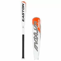 Easton MAXUM 360 -12 Junior Big Barrel Baseball Bat: JBB20MX12 Orange, White