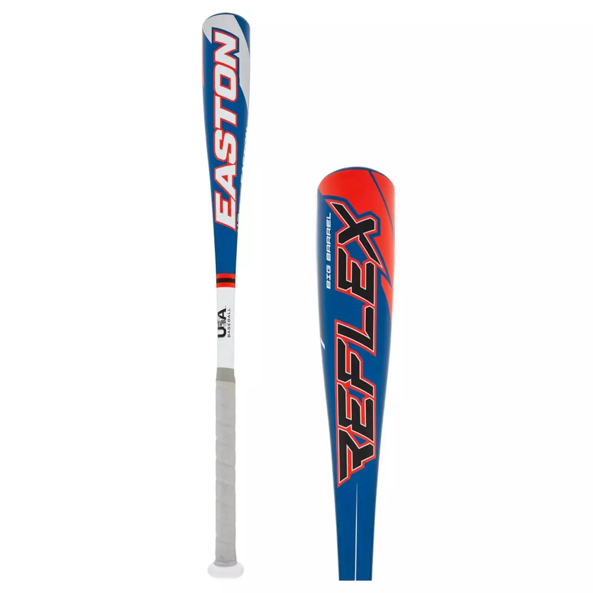 Easton Reflex -12 USA Baseball Bat: YBB21REF12 Blue, Red, White 3 Easton Reflex -12 USA Baseball Bat: YBB21REF12 Blue, Red, White