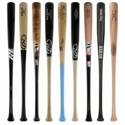 JustBats Pick Your Pack - Adult Wood 2-Pack - Gold Brown, Black, Grey, Natural, Gold, Blue, Red, Maroon, White, Navy, Green -BaseBallBat Sales Shop da73 09 21 33469 9 pack 6 l