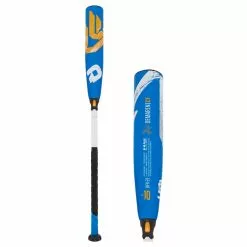DeMarini CF -10 USA Baseball Bat: WTDXUFX21 Blue, Orange