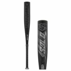 Louisville Slugger Solo -10 Junior Big Barrel Baseball Bat: WBL2474010 Black, Grey