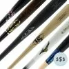 JustBats Pick Your Pack - Adult Wood 3-Pack - Platinum Black, White, Blue, Natural, Maroon, Red, Brown, Gold, Grey, Navy -BaseBallBat Sales Shop e05a 07 21 pick your pack adult wood 3 pack platinum 34994 001 l