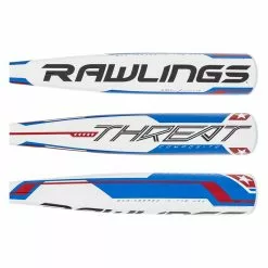 2022 Rawlings Threat -12 USSSA Baseball Bat: UT1T12 Blue, Red, White -BaseBallBat Sales Shop e373 12 21 2022 rawlings threat 12 usssa baseball bat ut1t12 34644 2 l