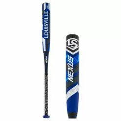 2022 Louisville Slugger Nexus -12 Fastpitch Softball Bat: WBL2459010 Black, Blue, White