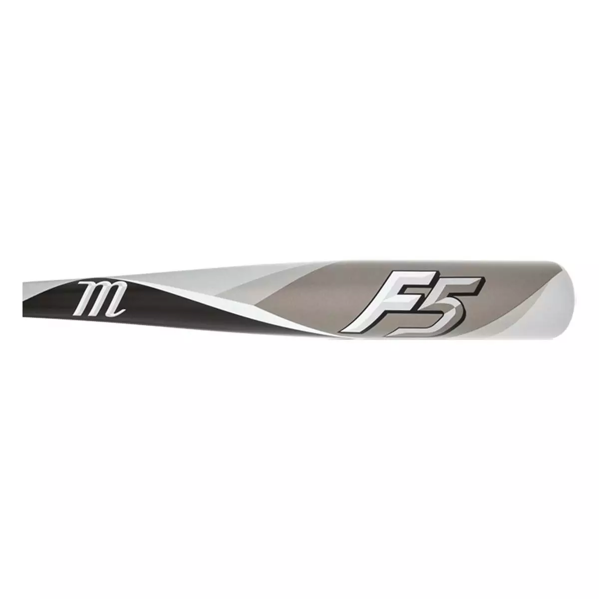 Marucci F5 BBCOR Baseball Bat: MCBF53 Black, Silver, White 5 Marucci F5 BBCOR Baseball Bat: MCBF53 Black, Silver, White - Image 3