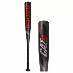 Marucci CAT9 -10 Junior Big Barrel Baseball Bat: MJBBC9 Black, Grey, Red