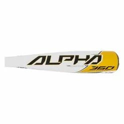 Easton Alpha 360 -10 Junior Big Barrel Baseball Bat: JBB20AL10 White, Yellow -BaseBallBat Sales Shop e983 12 21 easton alpha 360 10 junior big barrel baseball bat jbb20al10 31527 3 l