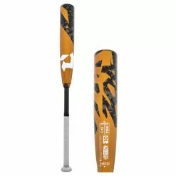 2022 DeMarini Zoa -10 USSSA Baseball Bat: WTDXZBZ22 Gold, Grey