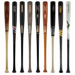 JustBats Pick Your Pack - Adult Wood 2-Pack - Platinum Black, White, Brown, Maroon, Red, Grey, Natural, Navy, Blue, Gold -BaseBallBat Sales Shop ec29 10 21 34147 9 pack 10 l