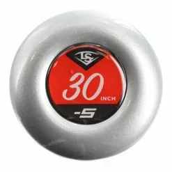 Louisville Slugger Omaha -5 USSSA Baseball Bat: WTLSLO5B520 Grey, Red