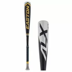 2022 Easton Alpha ALX -10 USSSA Baseball Bat: SL22AL10 Gold, Navy, Silver
