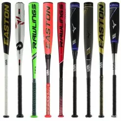 JustBats Pick Your Pack - USA Baseball 2-Pack - Platinum Blue, White, Black, Red, Grey, Gold, Brown, Yellow, Green, Purple -BaseBallBat Sales Shop f12c 08 21 34153 9 pack 9 l