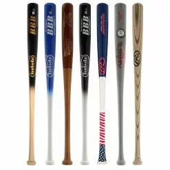 JustBats Pick Your Pack - Youth Wood 3-Pack - Silver Grey, Black, White, Brown, Red, Blue, Natural -BaseBallBat Sales Shop f184 08 21 34036 7 pack 3 l