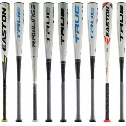 JustBats Pick Your Pack - USSSA Baseball 3-Pack - Gold Black, White, Gold, Grey, Blue, Navy, Orange, Red, Yellow, Green -BaseBallBat Sales Shop f2a7 12 21 34258 9 pack 8 l