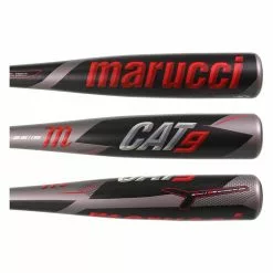Marucci CAT9 -10 USSSA Baseball Bat: MSBC910 Black, Grey, Red -BaseBallBat Sales Shop f2de 02 21 marucci cat 9 10 usssa baseball bat msbc910 33424 10 l