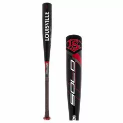 Louisville Slugger Solo -10 USSSA Baseball Bat: WTLSLS6X1020 Black, Red