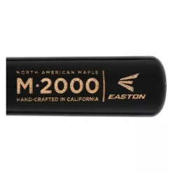 Easton North American Maple Wood Baseball Bat: M2000 Adult Black -BaseBallBat Sales Shop f5f5 12 21 easton north american maple wood baseball bat m2000 adult 19620 4 l