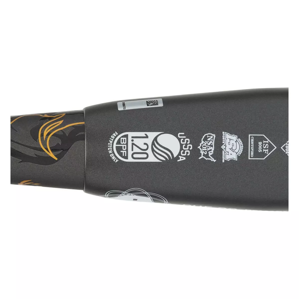 DeMarini FNX -9 Fastpitch Softball Bat: WTDXPHF20 Black, White 6 DeMarini FNX -9 Fastpitch Softball Bat: WTDXPHF20 Black, White - Image 4