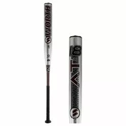 Worth AT18 13.5" Alan Tanner XL Senior Slow Pitch Softball Bat: WTANSS Grey, Red -BaseBallBat Sales Shop f66e 09 19 32207 l