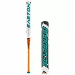 2022 Easton Resmondo Fire Flex 13.5" Balanced USSSA 240 Slow Pitch Softball Bat: SP22RESB Orange, Teal, White
