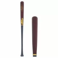 Max Bat Center Cut Rock Maple Wood Baseball Bat: JBMB1WG Grey, Maroon
