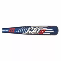 Marucci CAT9 Pastime -10 USSSA Baseball Bat: MSBC910A Blue, Red, White -BaseBallBat Sales Shop fb72 05 21 marucci cat 9 pastime 10 usssa baseball bat msbc910a 34438 3 l