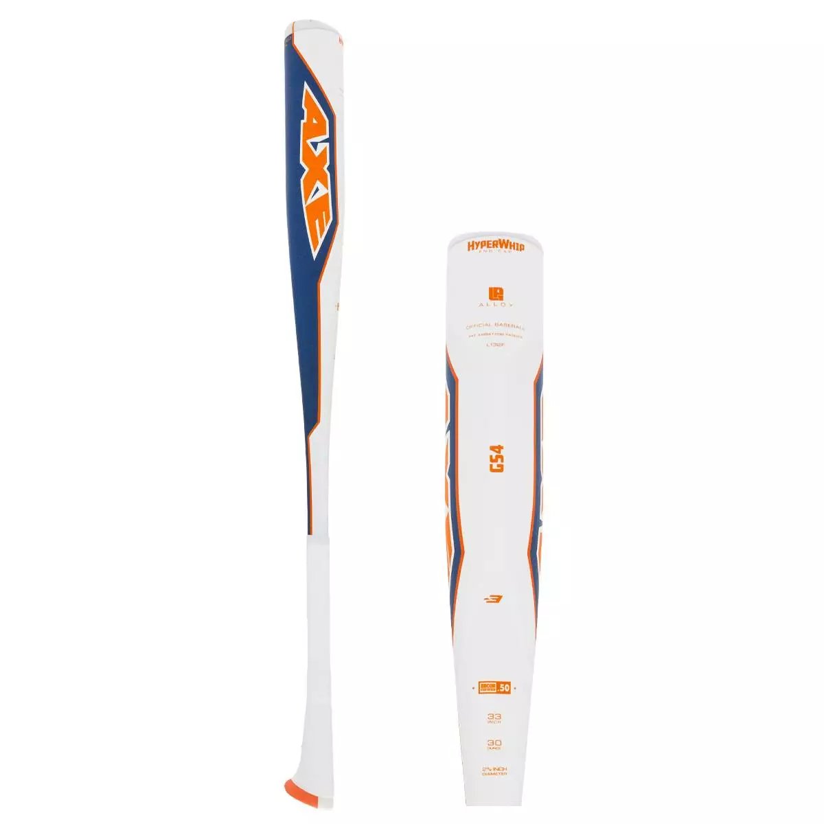 Axe Origin GS4 BBCOR Baseball Bat: L132F-GS4 Navy, Orange, White 8 Axe Origin GS4 BBCOR Baseball Bat: L132F-GS4 Navy, Orange, White - Image 6